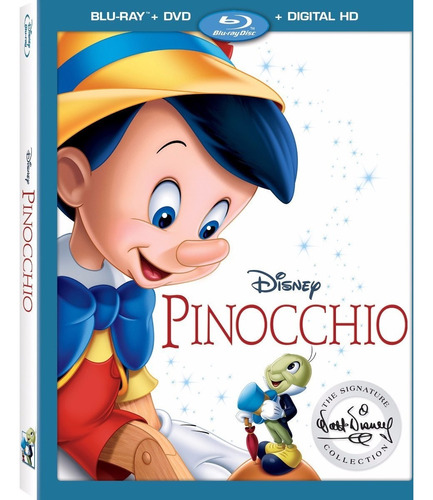 Blu-ray + Dvd Pinocchio / Pinocho