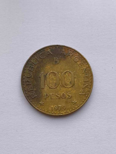Moneda De 100 Pesos De Argentina Del Año 1979