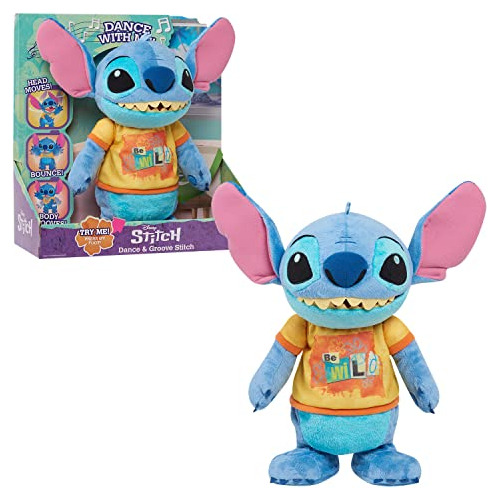 Disney Dance &amp; Groove Stitch Feature Peluche De Pel...