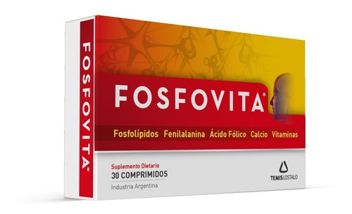 Fosfovita Nueva Formula X 30 Comp. Envío Gratis A Todo Caba
