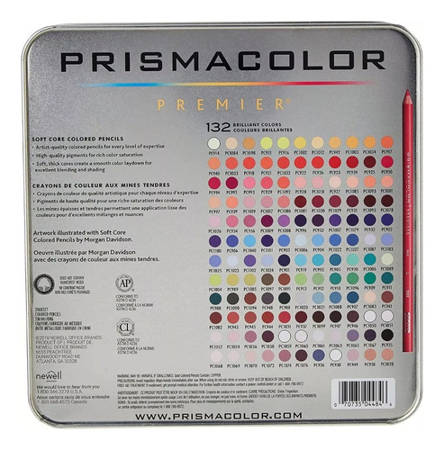 Lápices De Colores Prismacolor Premier Caja Con 132 Piezas