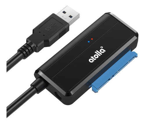 Atolla Adaptador Sata A Usb 3.0, Compatible Con Unidades Ssd