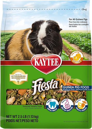 Alimento Para Conejillo De Indias Fiesta De Kaytee