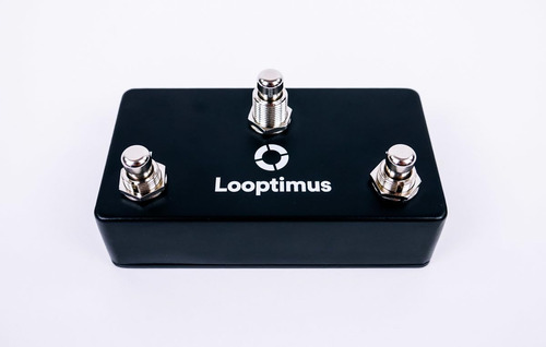 Looptimus Mini Controlador Midi Usb De 3 Botones Color Verde Oscuro