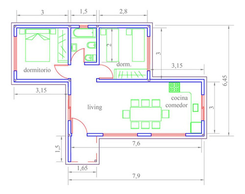 Casa Amplia, Estilo Minimalista, De Dos Dormitorios (modelo Maiten) - A Construir, No Son Prefabricadas - Construcción En 30 Días, Sin Anticipo
