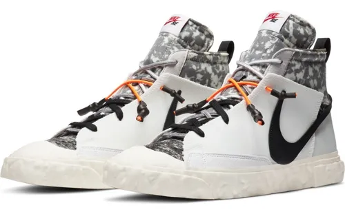Tênis Nike Blazer Mid Readymade White Tênis Nike Blazer Mid Readymade White