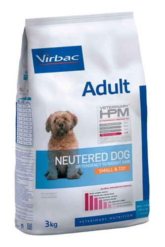 Virbac Perro Adulto Neutered Small Toy 3kg