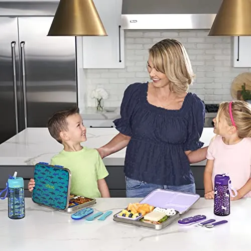Fiambrera Bentgo Kids Con Estampado De Acero Inoxidable Resi