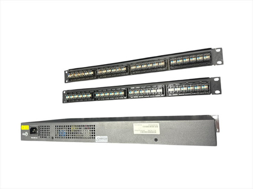 Switch Hp 24 Puertos 1920-24g Jg924a + 2 Patchera 24 Cat6 (Usado)