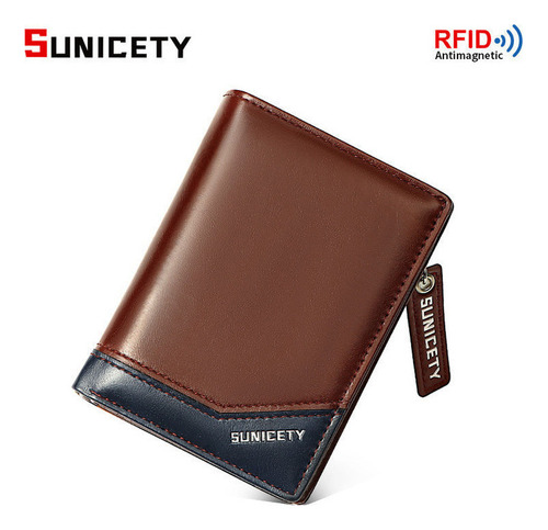 Rfid Dollar Wallet Card Coin Purse New Pu