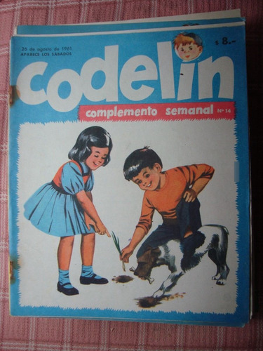 Codelin 14 26/8/61 Revista Infantil Codex Educación