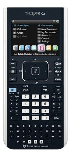 Calculadora Grafica Texas Instruments Tinspire Cx Negro Valo