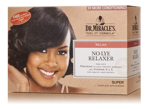 Dr. Miracles Dr. Miracles Relajante No-lye Super, 1 Kit