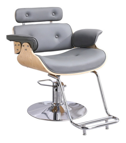 Sillón Peluquería Hidráulico Silla Para Corte Hombre Y Mujer