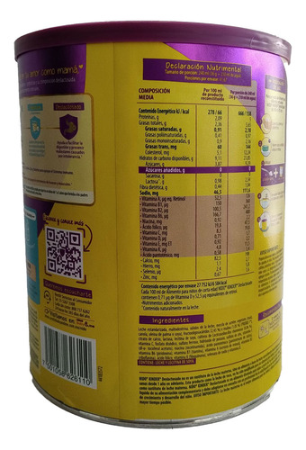 Nido Lacto-ease 1.5 Kg Lata Con Leche En Polvo