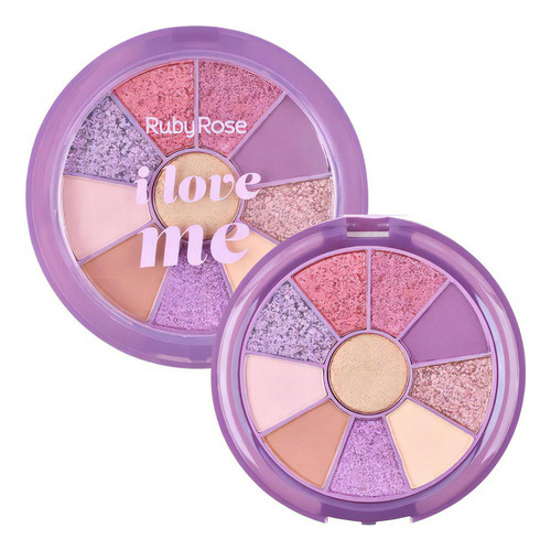 Paleta de sombras de ojos Ruby Rose I Love Me Hb-1075-8