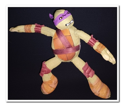 Donatello Tortugas Ninjas, Peluche 18x18 Cms. Aprox. 2013