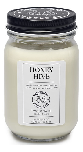 Honey Hive Scented Soy Candle | Hand Pouredpulgadathe Usa | 