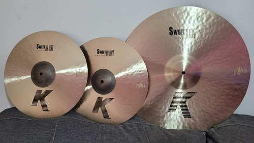 Zildjian K Sweet Hihats 15s & Sweet Ride 21 Nuevos (descripc