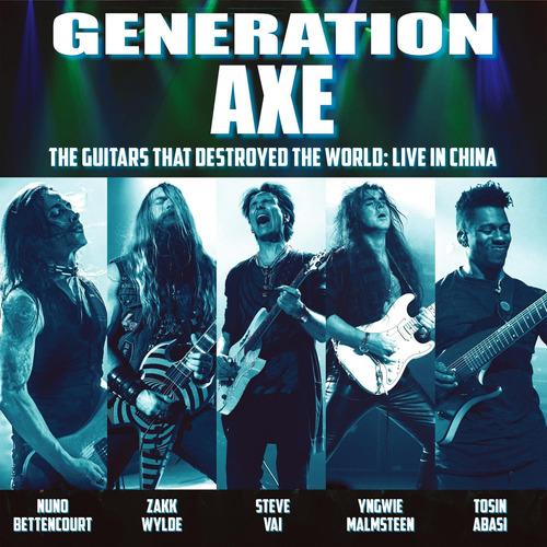 Cd: Generation Axe: Guitarras Que Destruyeron Ese Mundo