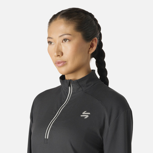 Polerón Deportivo Mujer Tempo Negro