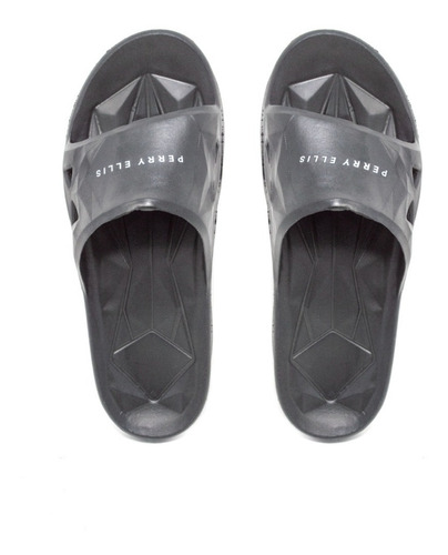Sandalia Perry Ellis Para Hombre - 4337 - Negro