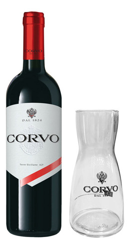 Vinho Uvas sicilianas Corvo adega TodoVino 750 ml  pacote x 2 u