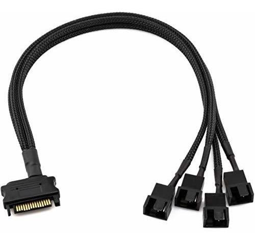 Crj 15 Pin Sata 4 Ventilador 12 5 Cable Adaptador