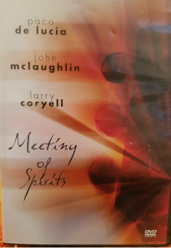 Paco De Lucia John Mclaughlin Larry Coryell  Dvd Meeting Of 