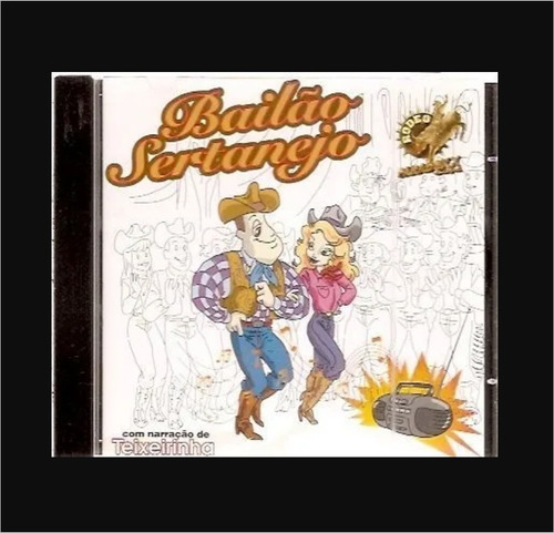 Cd Bailão Sertanejo  Narrado Por Teixeirinha 1999- Lacrado