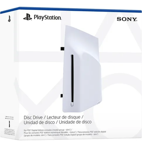 Unidad Lector De Discos Para Playstation 5 Digital Slim ps5-slim-digital-1tb-playroom-online-compr-juegos-digitales