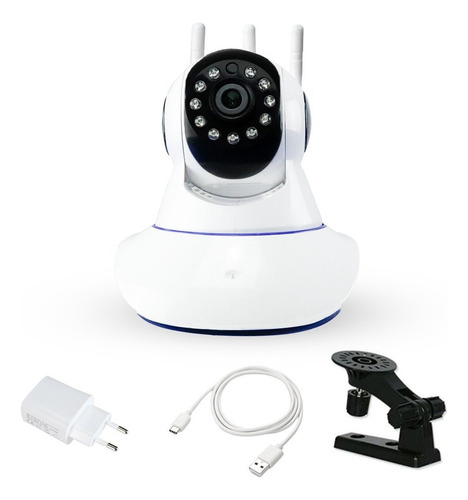 Cámara Robo 3 Antenas Ip Wifi 360º 720p Sistema Yoosee/yyp2p