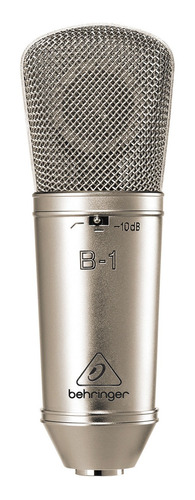 Microfono Condenser Behringer B1 Cardioide Con Atenuador Prm