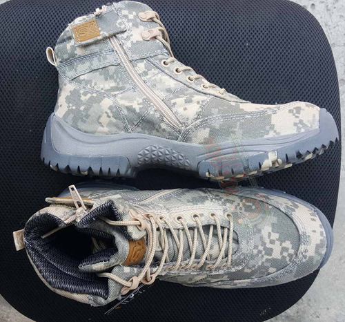 Imagen 6 de 7 de Botas Militares Digitales Airlight Zapato Tactico Sk7 Cortas