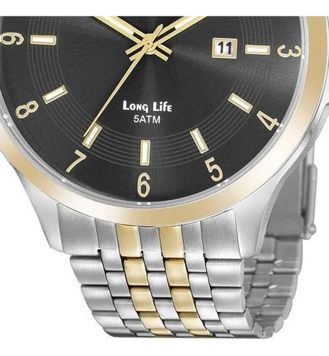 Relógio Masculino Seculus Long Life 20899gpsvba1