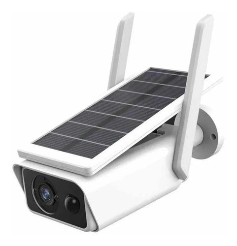 Câmera Solar Ip Wireless Wi-fi Full Hd 1080p Fazendas Casas