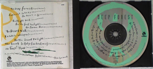 Deep Forest - Deep Forest Importado Usa Cd (Usado)