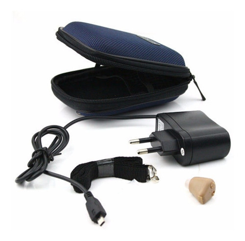 Imagen 4 de 6 de Audifono Sordo Mini Recargable Amplificador En Caja Sellada