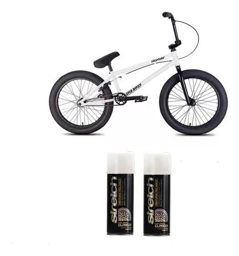 Kit Bicicleta Stretch X2 Pintura Blanco Removible Spray Cuotas