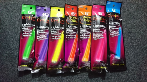 Paquete De 5 Barras Cyalum Color Neon