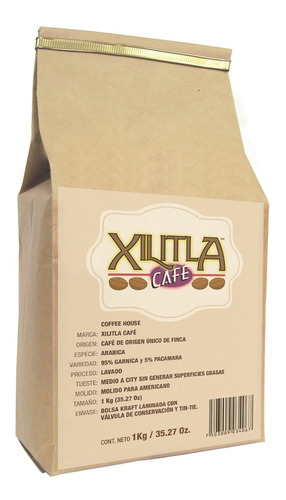 Café De Finca Xilitla Café 1 Kg Molido