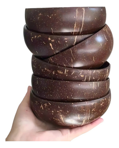 .s Cuenco De Cáscara De Coco Para Ensalada De Frutas Y