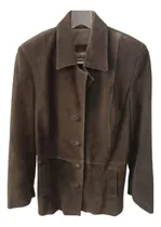 Comprar Chaqueta Tipo Blazers De Gamuza Negra 