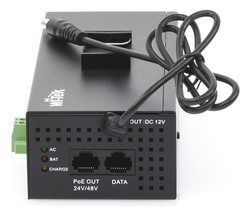 Inyector Poe Wi-tek Indtrial 12v Ups No-break 2ptos Gigabit