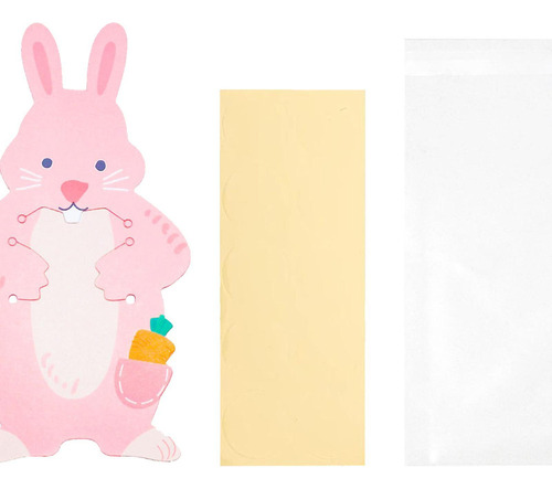 Cbq Pascua Conejo Bolsas Conejo Dulces Cajas Lindo Regalo