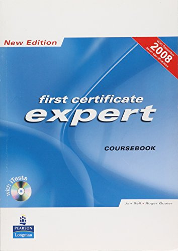 Libro First Certificate Expert Cb With Itest Cd-rom - N/e -