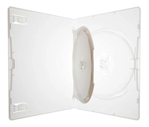 Box Dvd Duplo Transparente C/30un.