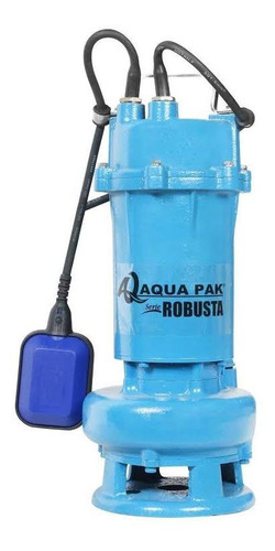 Bomba Sumergible Robusta 1hp, 230v Des. 2  P/ Lodos Aqua Pak