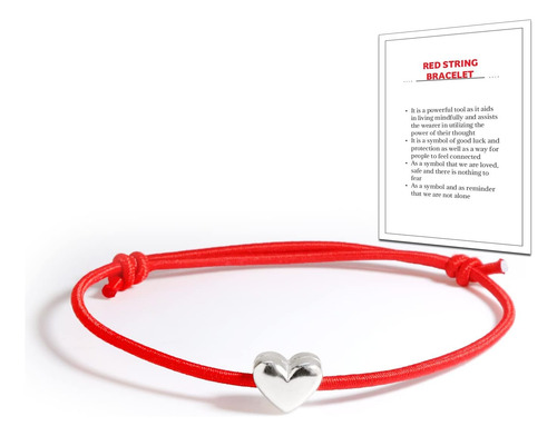 Kabbalah Pulsera De Hilo Rojo Protección,pulsera Roja Para P