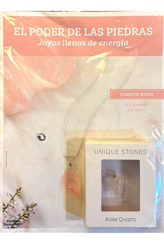 Coleccion El Poder De Las Piedras N° 04 Cuarzo Rosa
